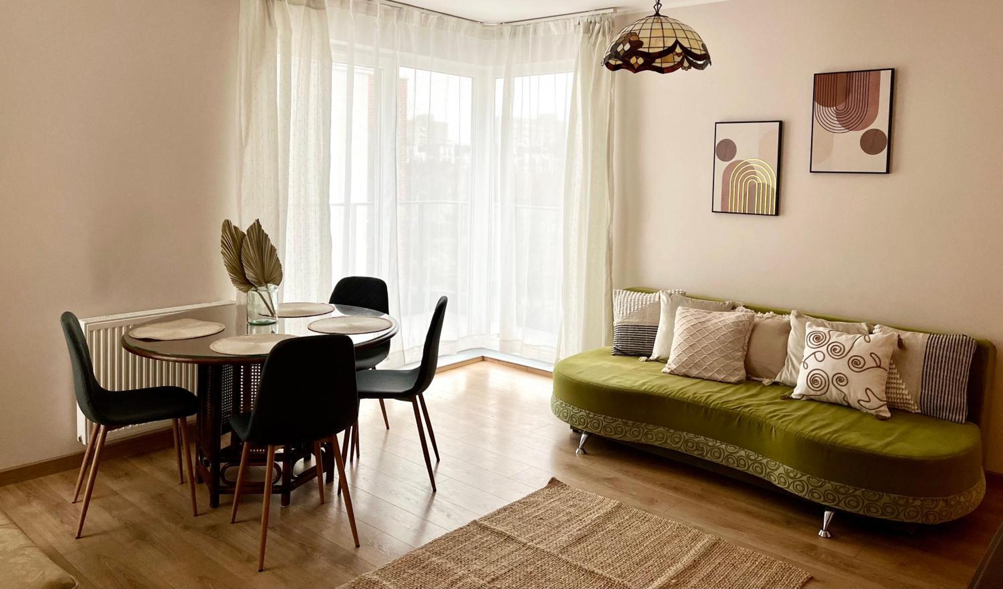 Oldtown Retro Apartment By Marina With Balcony For 6 People Danzica Esterno foto